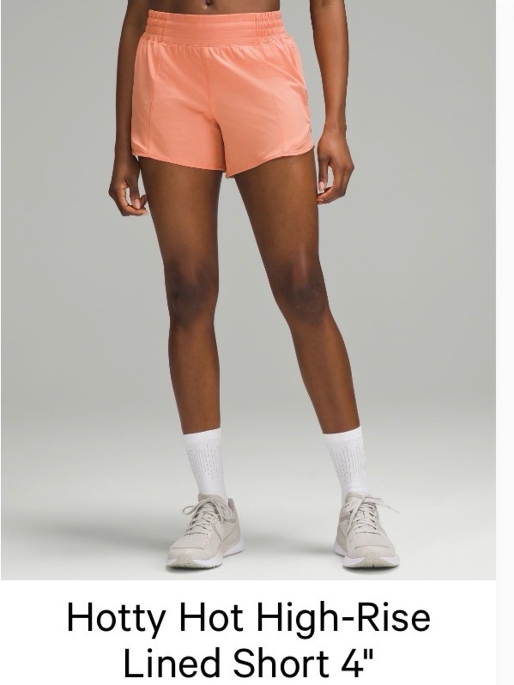 lululemon athletica Women's orange Athletic Shorts